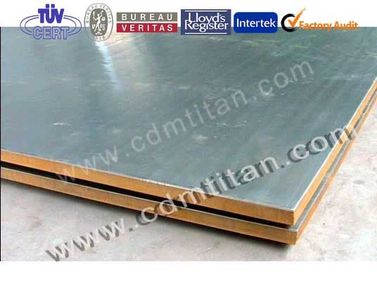 Titanium clad  tube sheet_ Titanium tube sheet